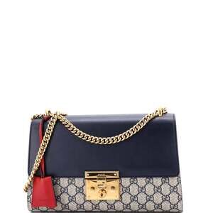 Gucci Padlock Shoulder Bag Gg Coated #202345G13B